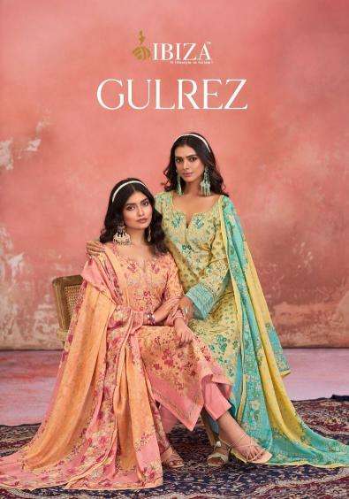 ibiza gulrez series 1821-1824 linen wholesale salwar kameez in surat 