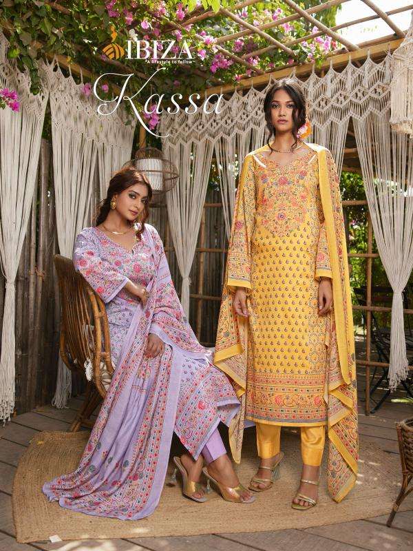 ibiza kassa series 15776-15779 lawn cotton wholesale salwar kameez in surat 