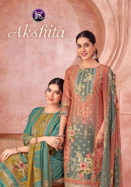 kala fashion akshita series 5001-5004 muslin wholesale salwar kameez in surat 