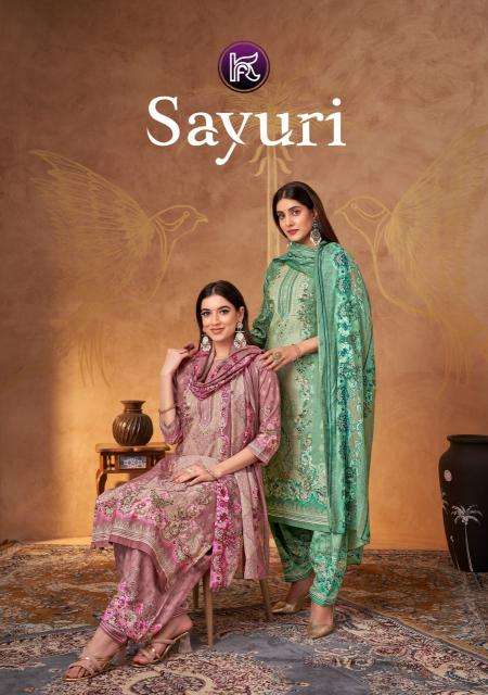 kala fashion sayuri series 7001-7006 pure model wholesale salwar kameez in surat 