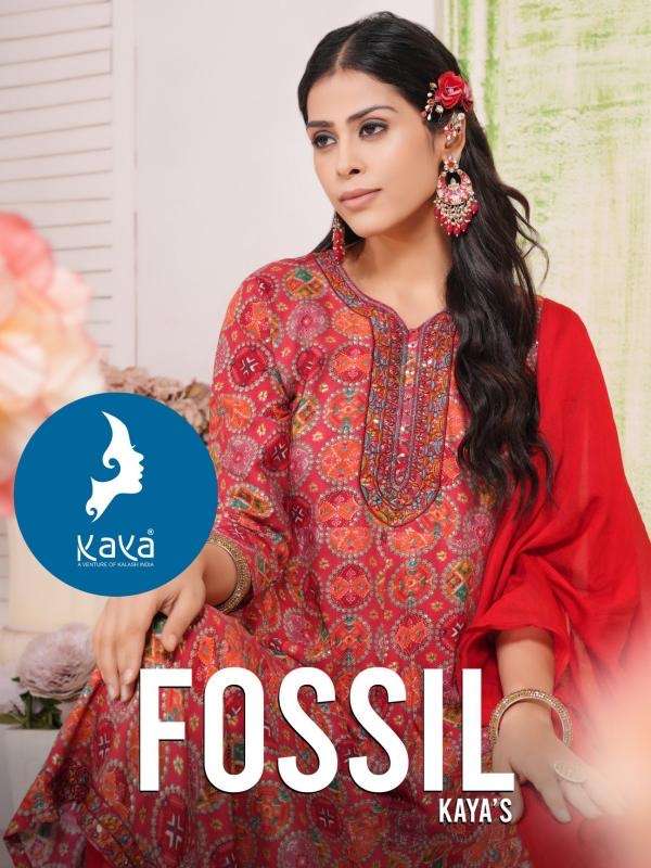 Kaya fossil series 01-08 fancy wholesale readymade suit