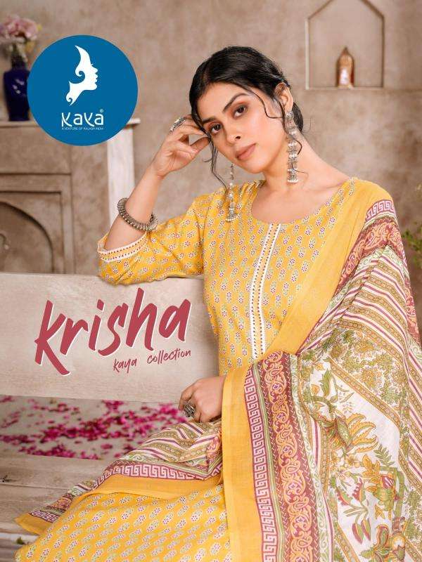 kaya krisha series 01-06 cotton wholesale salwar kameez in surat 