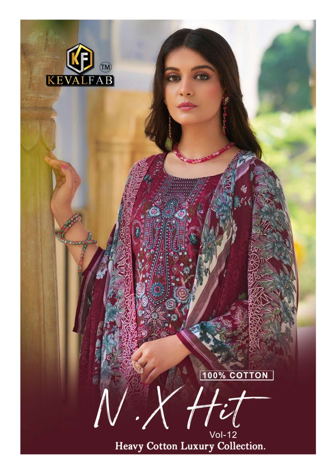 Keval NX Hit Vol-12 series 12001-12006 Cotton wholesale salwar kameez in surat 