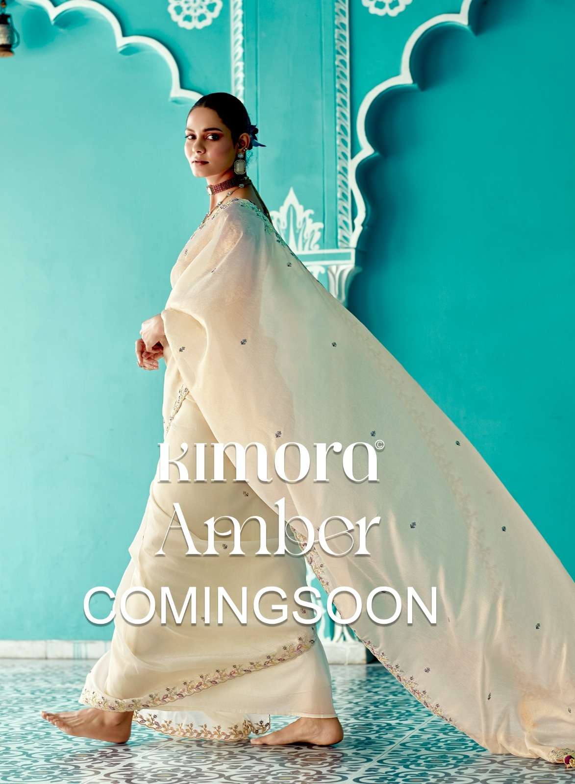 Kimora Amber series S 2191-S 2201 Fancy wholesale saree in surat 