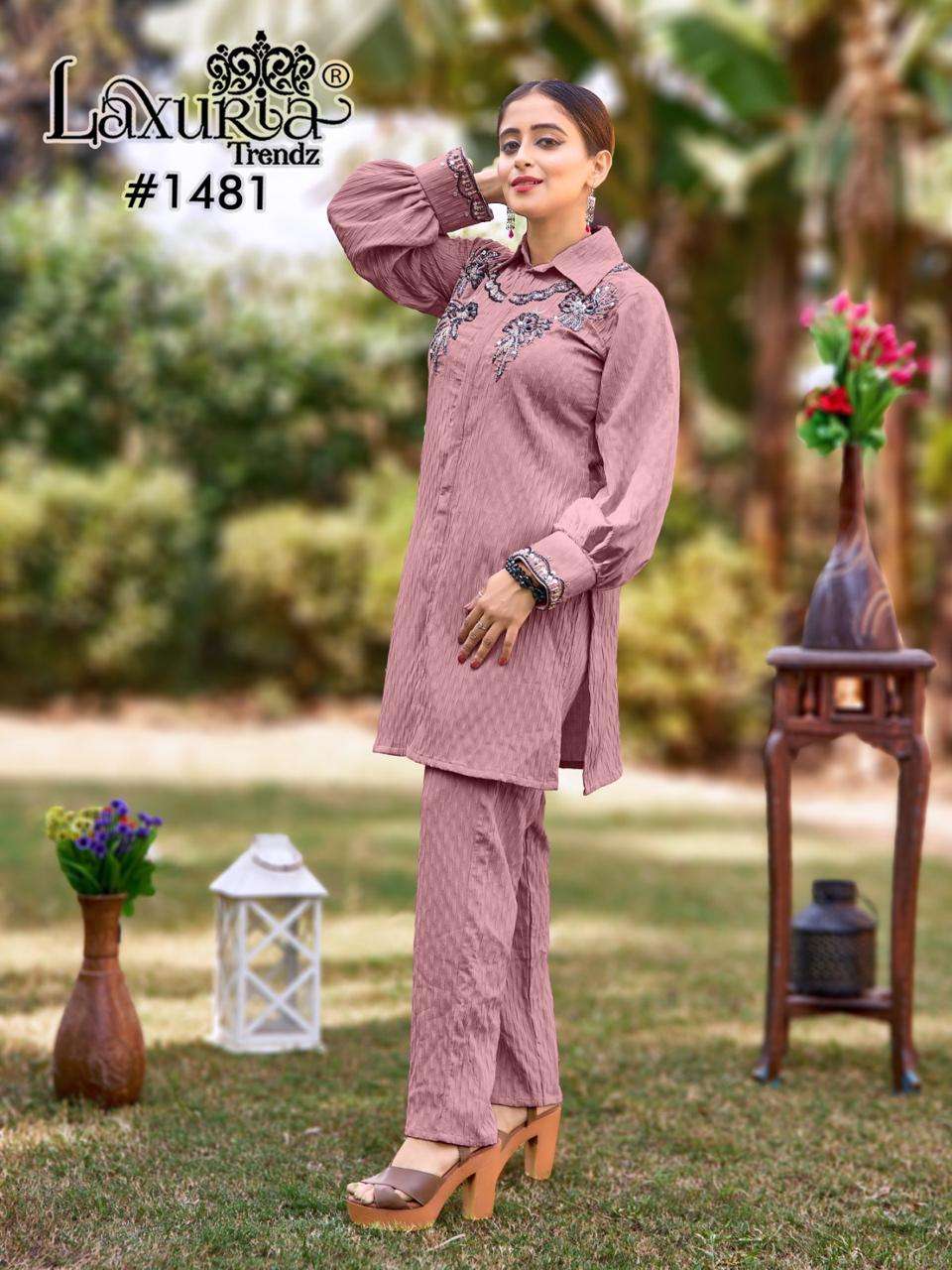 laxuria trendz 1481 Bubble  Rider wholesale kurti in surat 