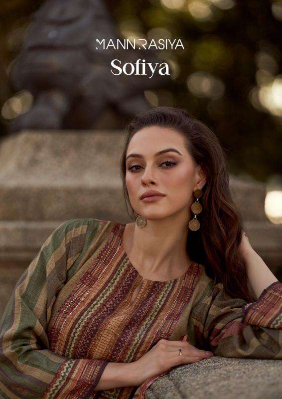 mannrasiya sofiya muslin silk wholesale salwar kameez in surat 