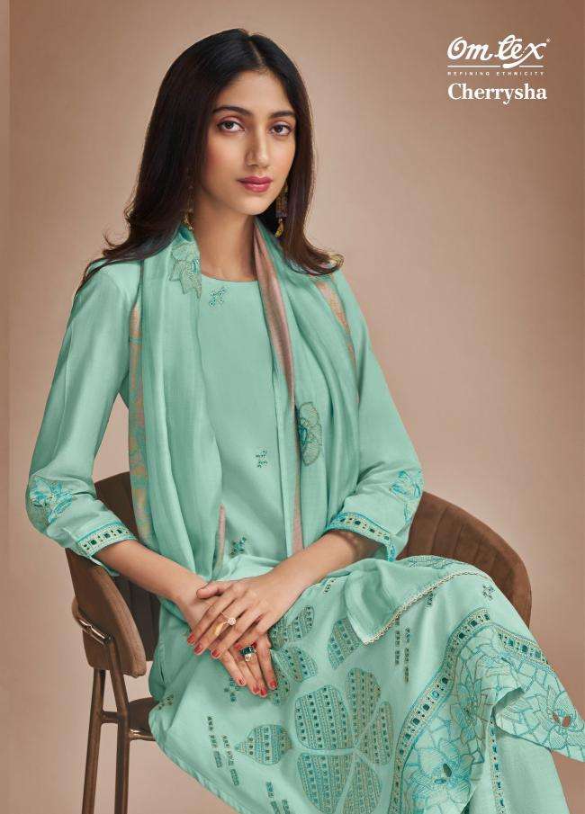 omtex cherrysha lawn cotton wholesale salwar kameez in surat 