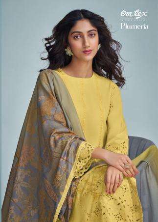 omtex plumeria series 6771 lawn cotton wholesale salwar kameez in surat 