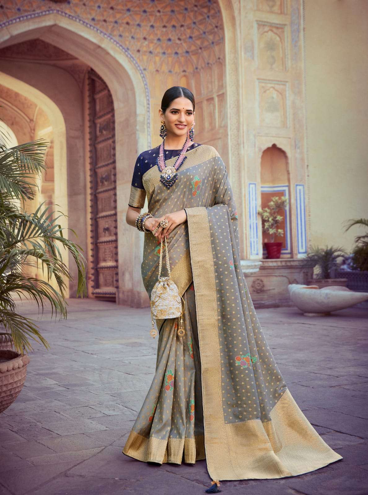 Pankh Tantra Hits Pure Tissue Silk wholesale saree in surat 