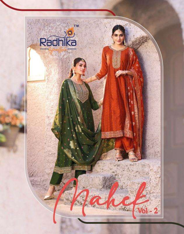 radhika mahek vol 2 series 2001-2006 VICHITRA SILK wholesale salwar kameez in surat 