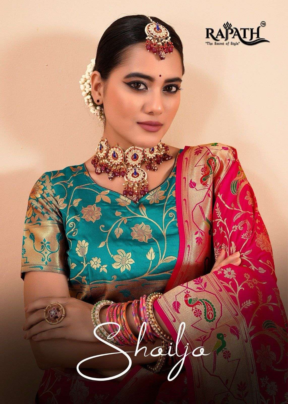 Rajpath Shailja Silk series 191001-191006 Paithani silk wholesale saree in surat 