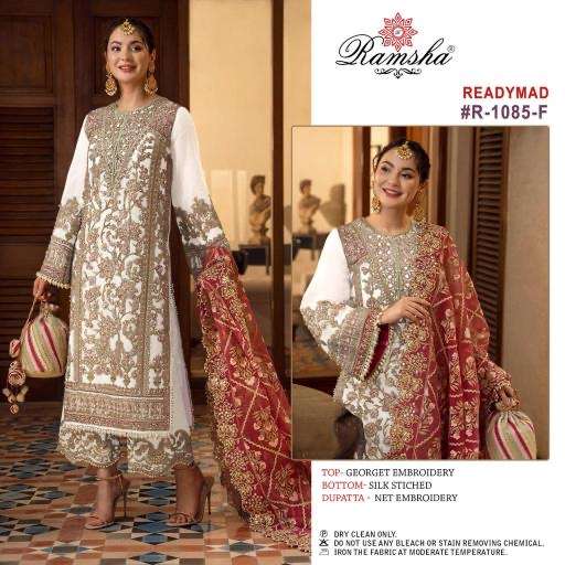 Ramsha 1085 nx ef georgette pakistani readymade suit