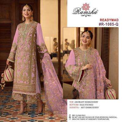 ramsha r 1085 opqr georgette wholesale salwar kameez in surat 