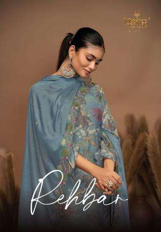 rang fashion rehbar series 1001-1003 viscose muslin wholesale salwar kameez in surat 