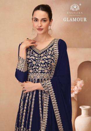 rasalika glamour series 3101-3104 REAL GEORGETTE wholesale salwar kameez in surat 