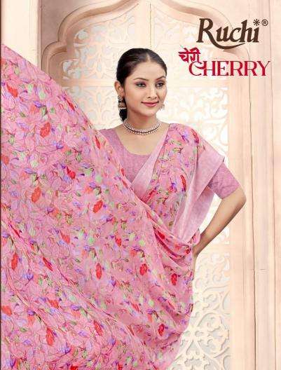 ruchi cherry vol 44 series 40302 chiffon wholesale saree in surat 