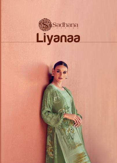 sadhana fashion liyanaa series 11231-11236 muslin silk wholesale salwar kameez in surat 