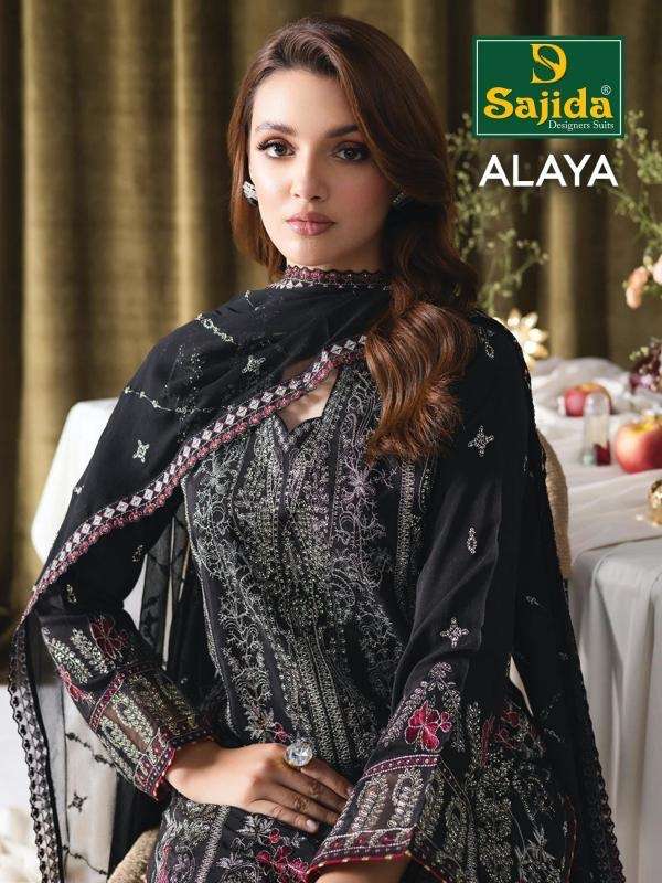 sajida alaya vol 1 series 1008-1010 georgette readymade wholesale suit