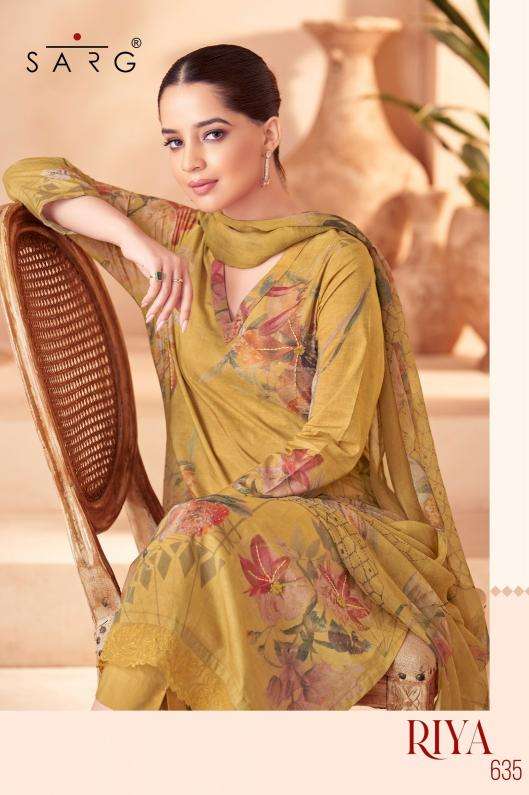 sarg riya cotton lawn wholesale salwar kameez in surat 