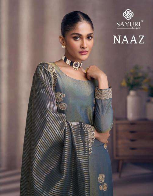 sayuri naaz series 5639-5642 PREMIUM REAL SIMAR SILK wholesale salwar kameez in surat 