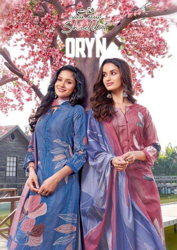 Shiddat oryn series 101-108 cotton cambrid wholesale salwar suit