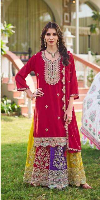 shree fabs 5258 chinon wholesale salwar kameez in surat 