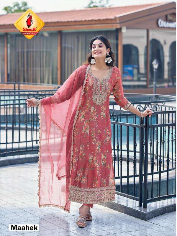 shruti sirat SIMMER TISSUE wholesale salwar kameez in surat