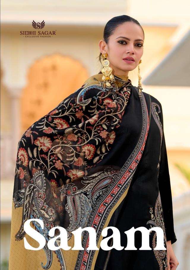 Siddhi sagar sanam series 01-06 muslin wholesale suit