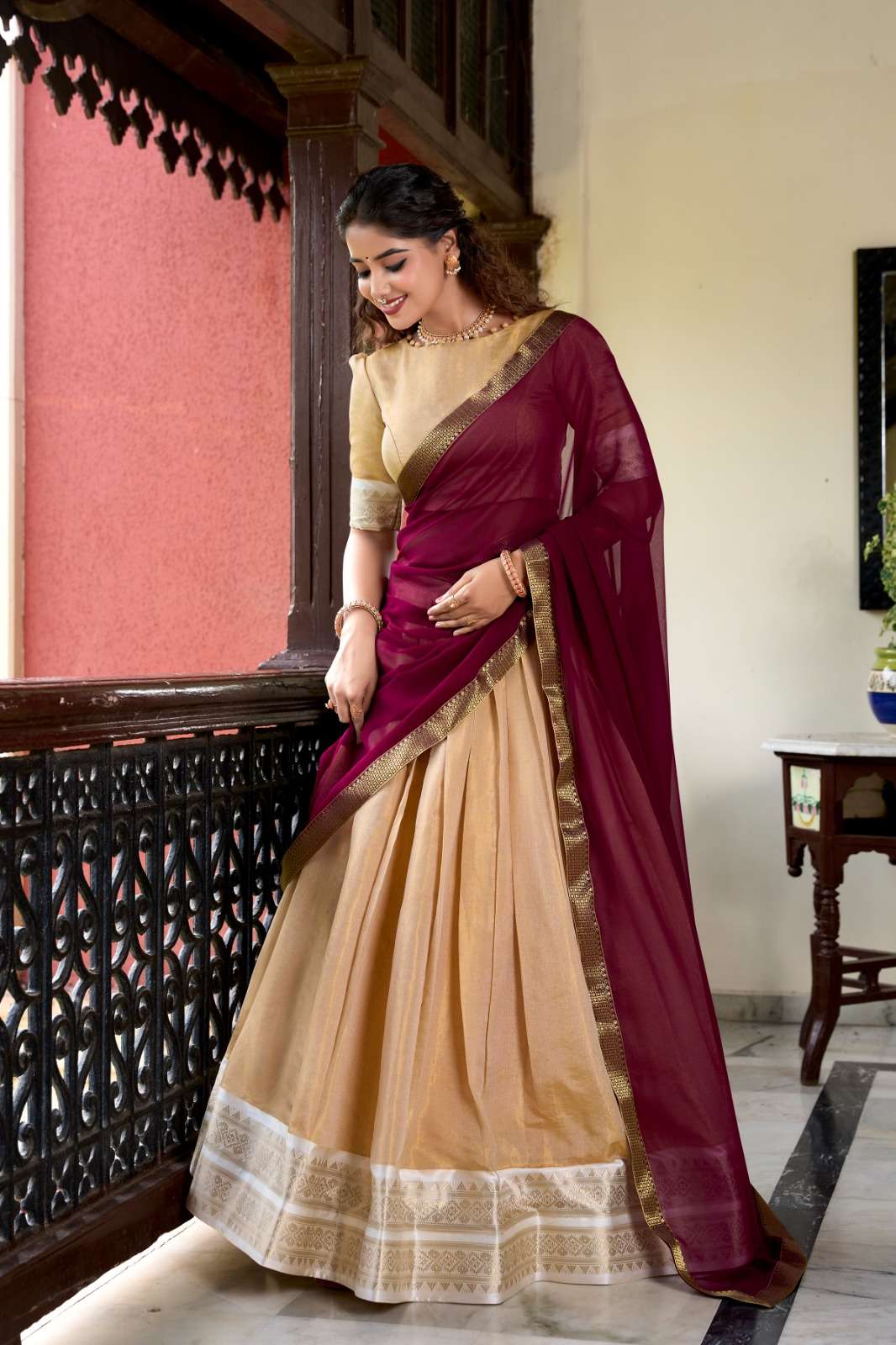 SUVARNA Kanchipuram wholesale lehenga in surat 