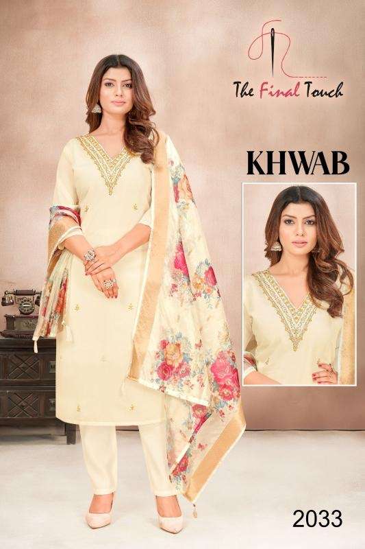 The final touch khwab series 2028-2037 roman wholesale suit