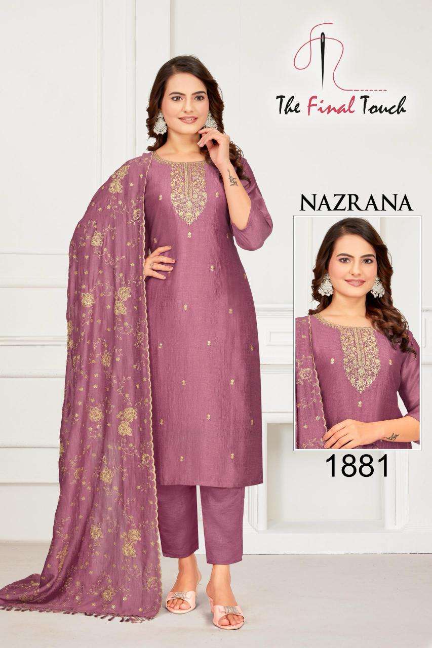 the final touch nazrana VICHITRA wholesale salwar kameez in surat