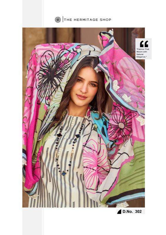 the hermitage maham series 301-306 jam satin wholesale salwar kameez in surat 