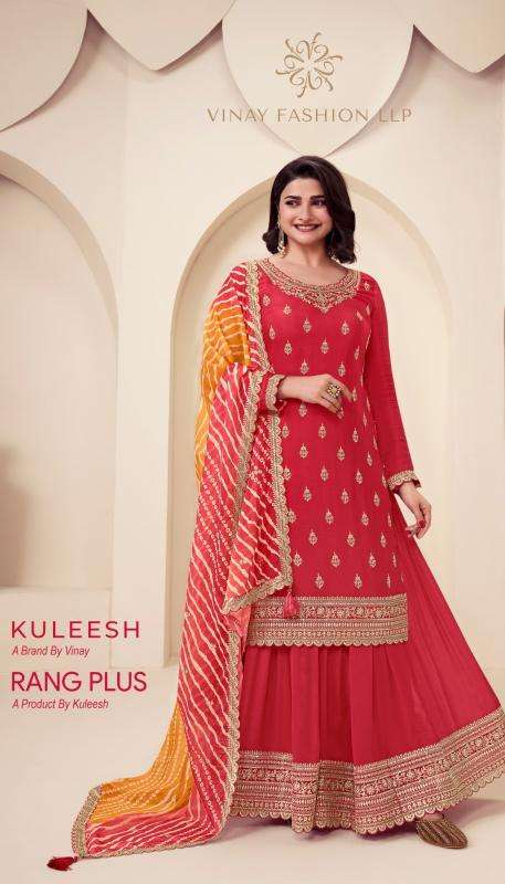 vinay kuleesh rang plus series 72961-72965 chinon wholesale salwar kameez in surat 