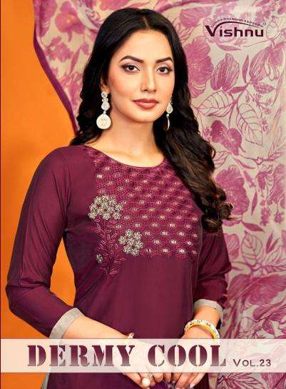 vishnu dermy cool vol 23 series 3001-3012 SILK wholesale salwar kameez in surat 