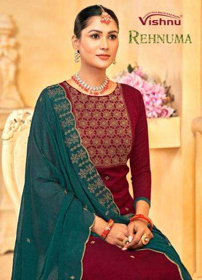 vishnu rehnuma series 95001-95009 rangoli silk wholesale salwar kameez in surat 