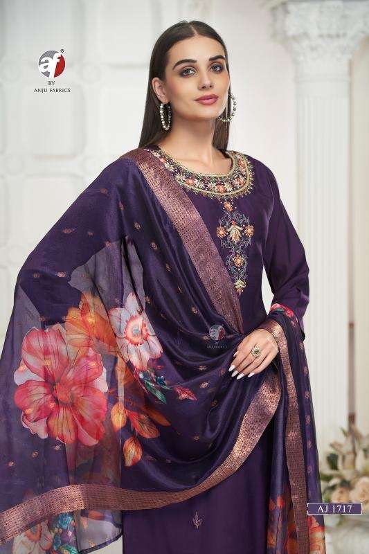 Anju fab aj 1717 modal silk wholesale salwar suit