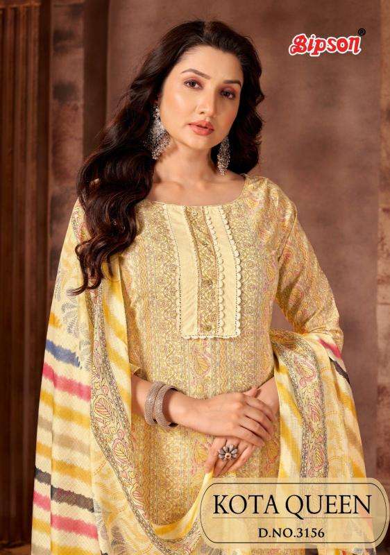 Bipson kota queen 3156 cotton wholesale suit