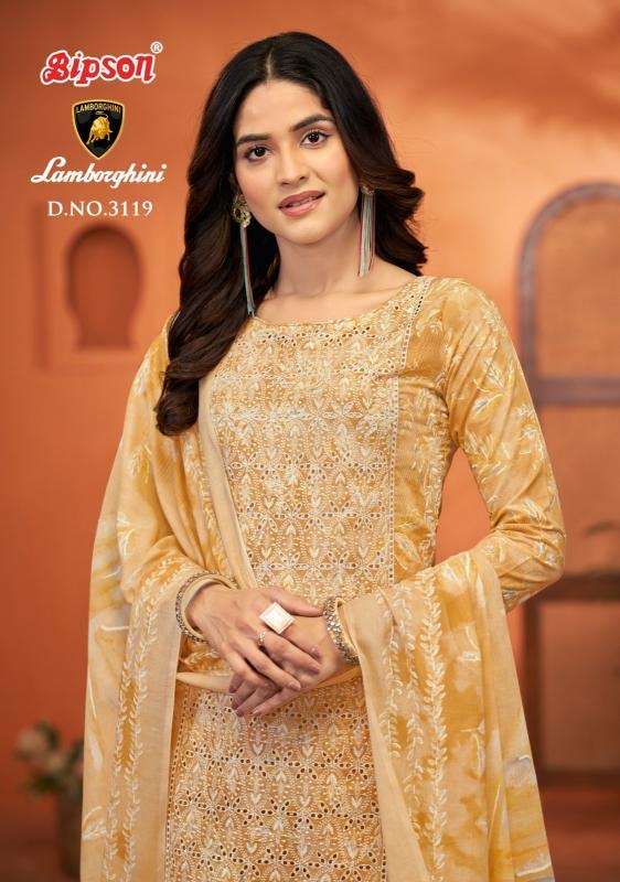 Bipson lamborghini 3119 cotton wholesale salwar suit