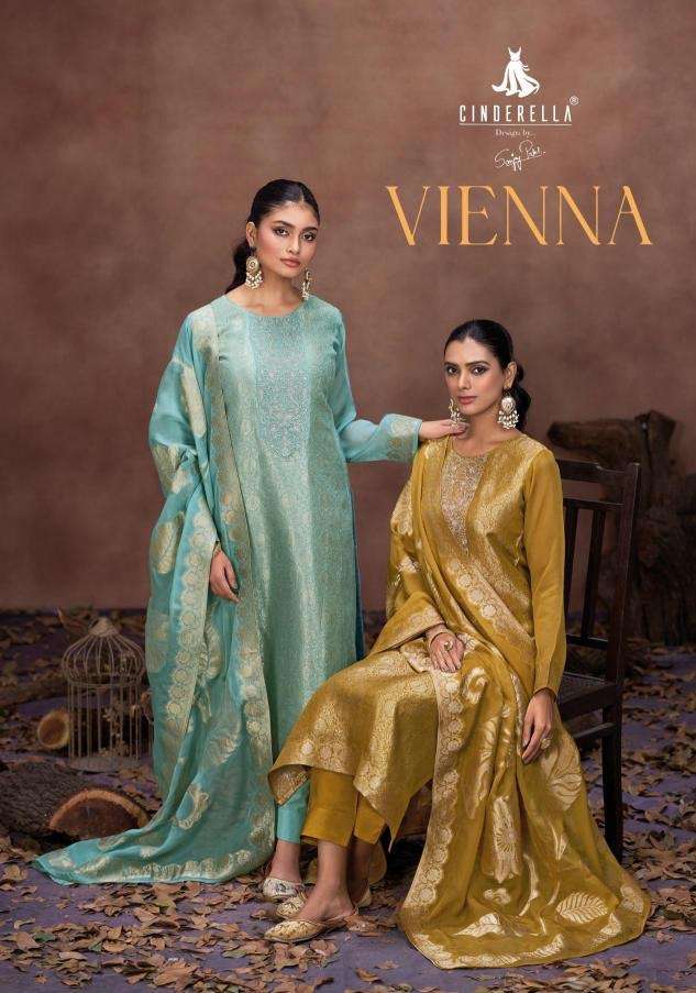 Cindrella vienna series 1881-1884 organza jacquard wholesale suit