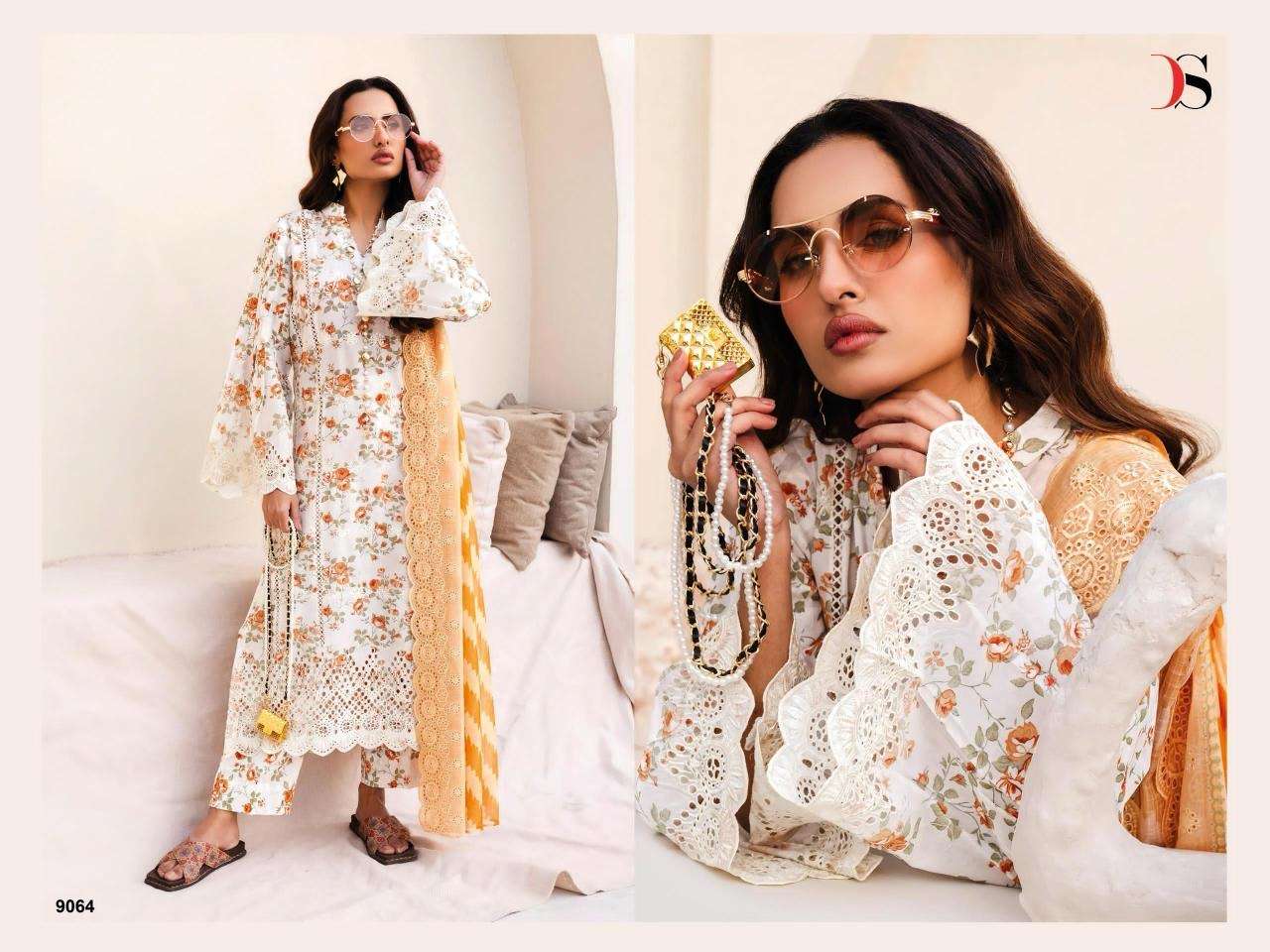 Deepsy suits adan libas serena 25 series 9061-9066 cotton wholesale suit