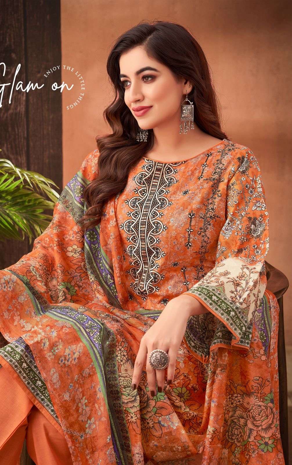 Gull aahmed zara vol 1 series 1001-1006 cotton wholesale suit