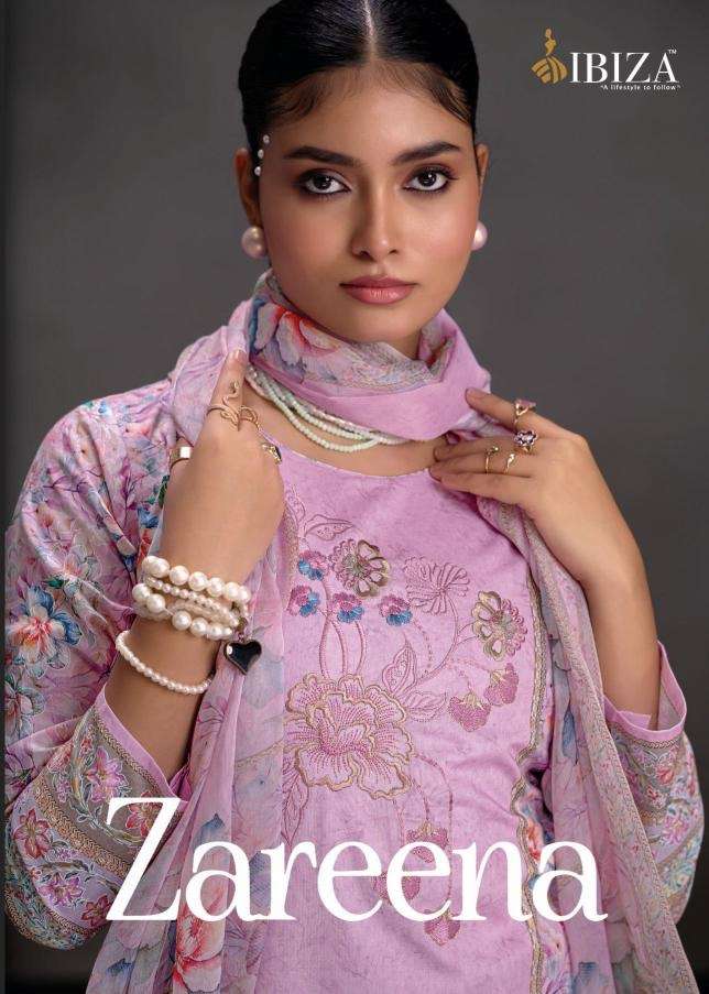 Ibiza zareena series 2001-2004 lawn cotton wholesale suit