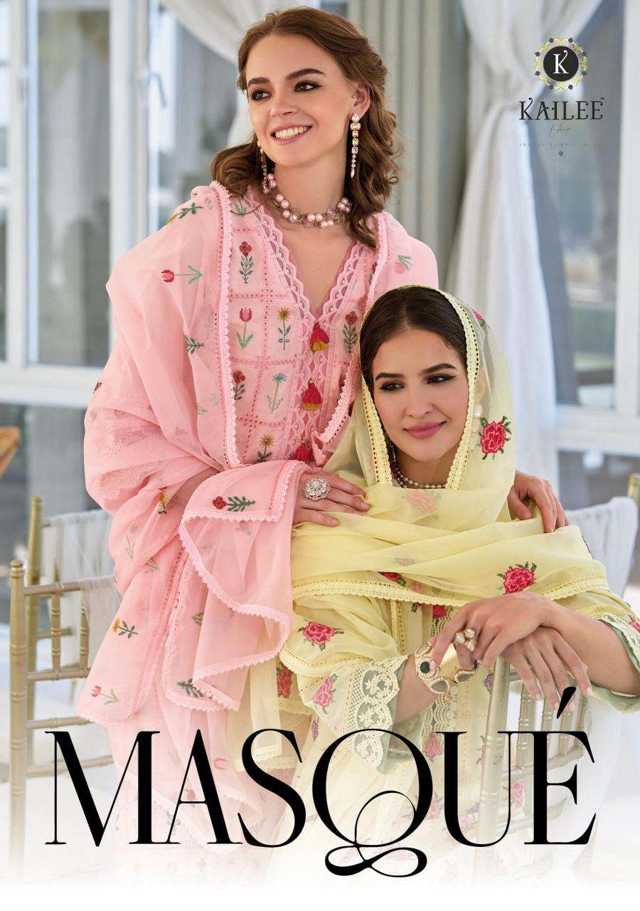 Kailee fashion masque series 43301-43304 cotton wholesale suit