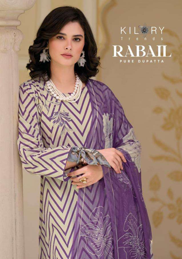 Kilory trends rabail series 1481-1484 lawn cotton wholesale suit