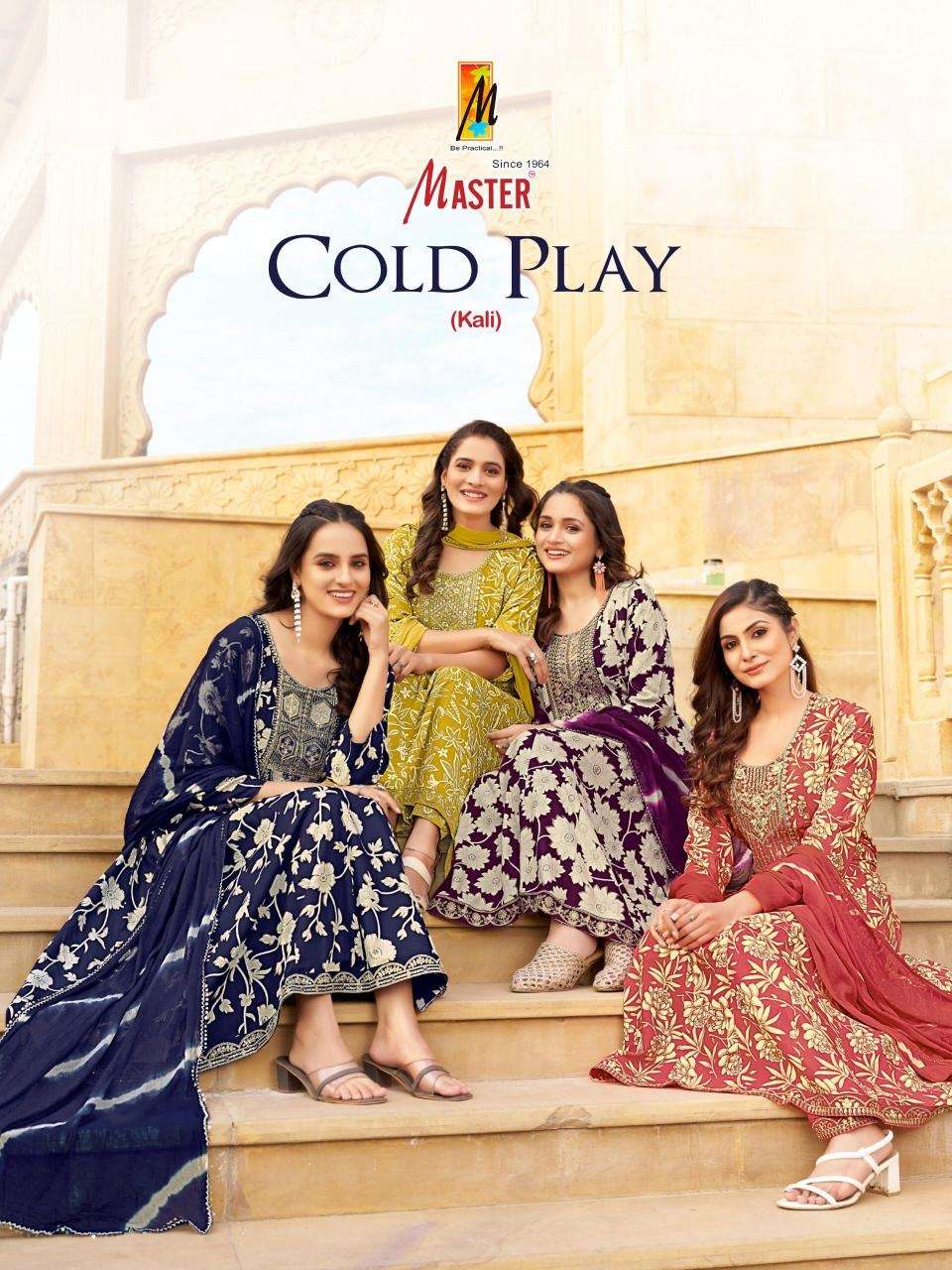 Master cold play series 101-108 fancy rayon wholesale suit