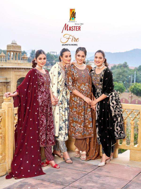 master fire series 101-108 RAYON wholesale readymade suit 