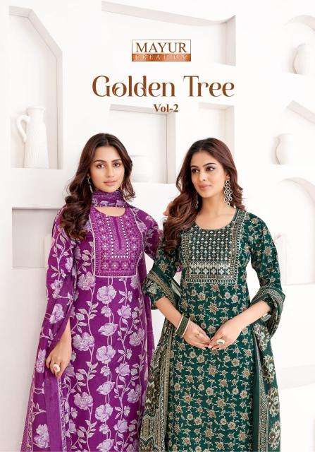 mayur golden tree vol 2 series 2001-2010 cotton wholesale suit 