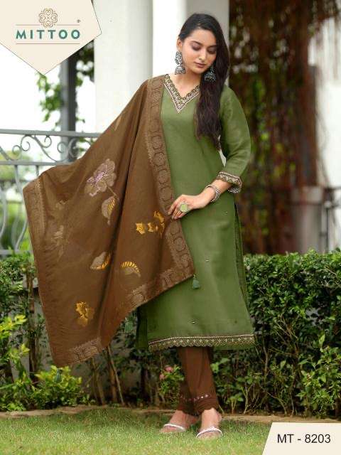 Mittoo mt 8203 simmer wholesale readymade suit