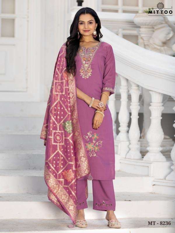 Mittoo mt 8236 viscose simmer wholesale suit