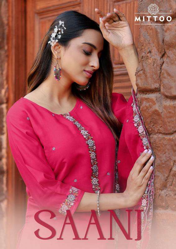 mittoo saanj series 4001-4005 modal silk wholesale suit 